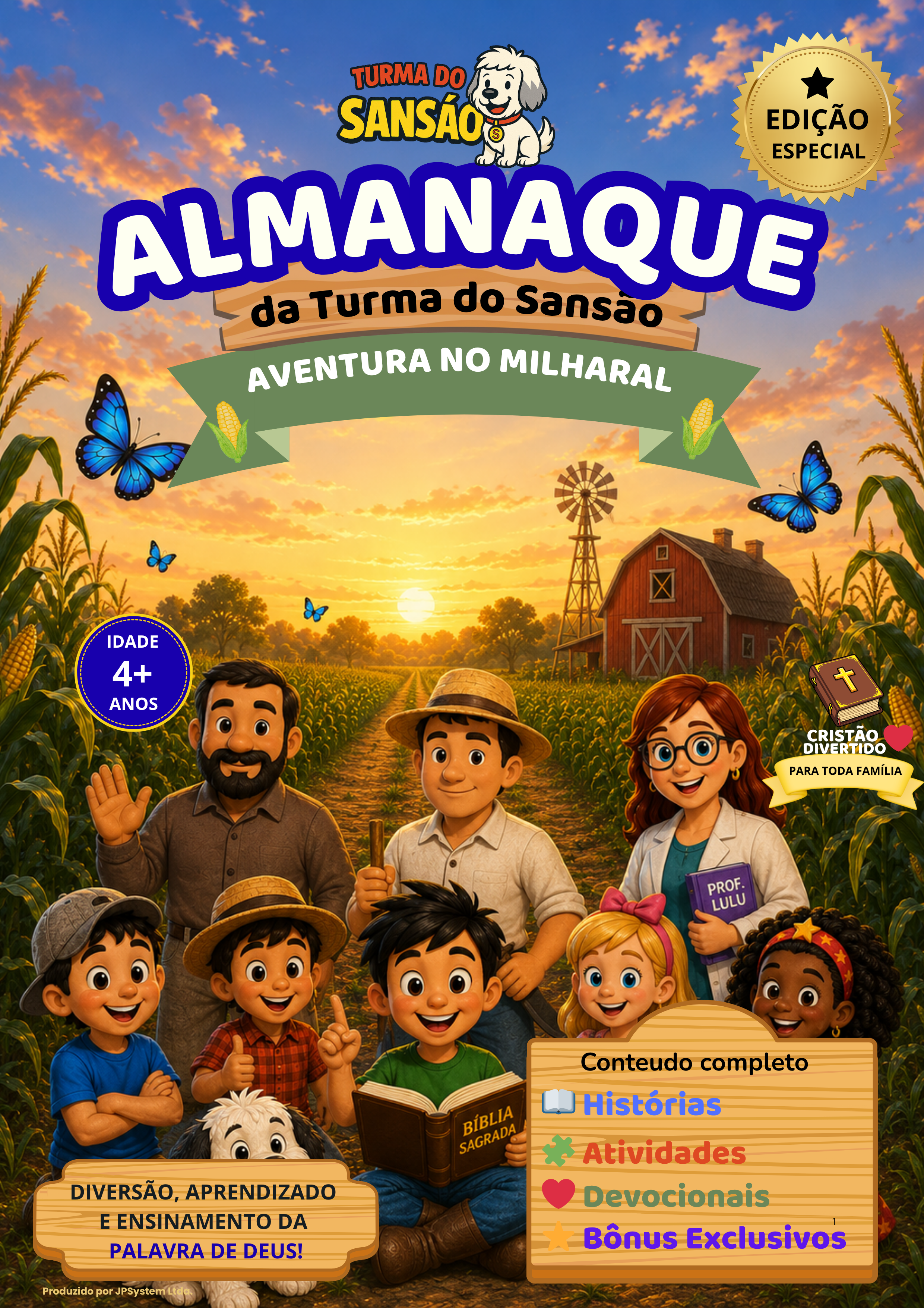 Almanaque da Turma do Sansão — Volume 1: Aventura no Milharal